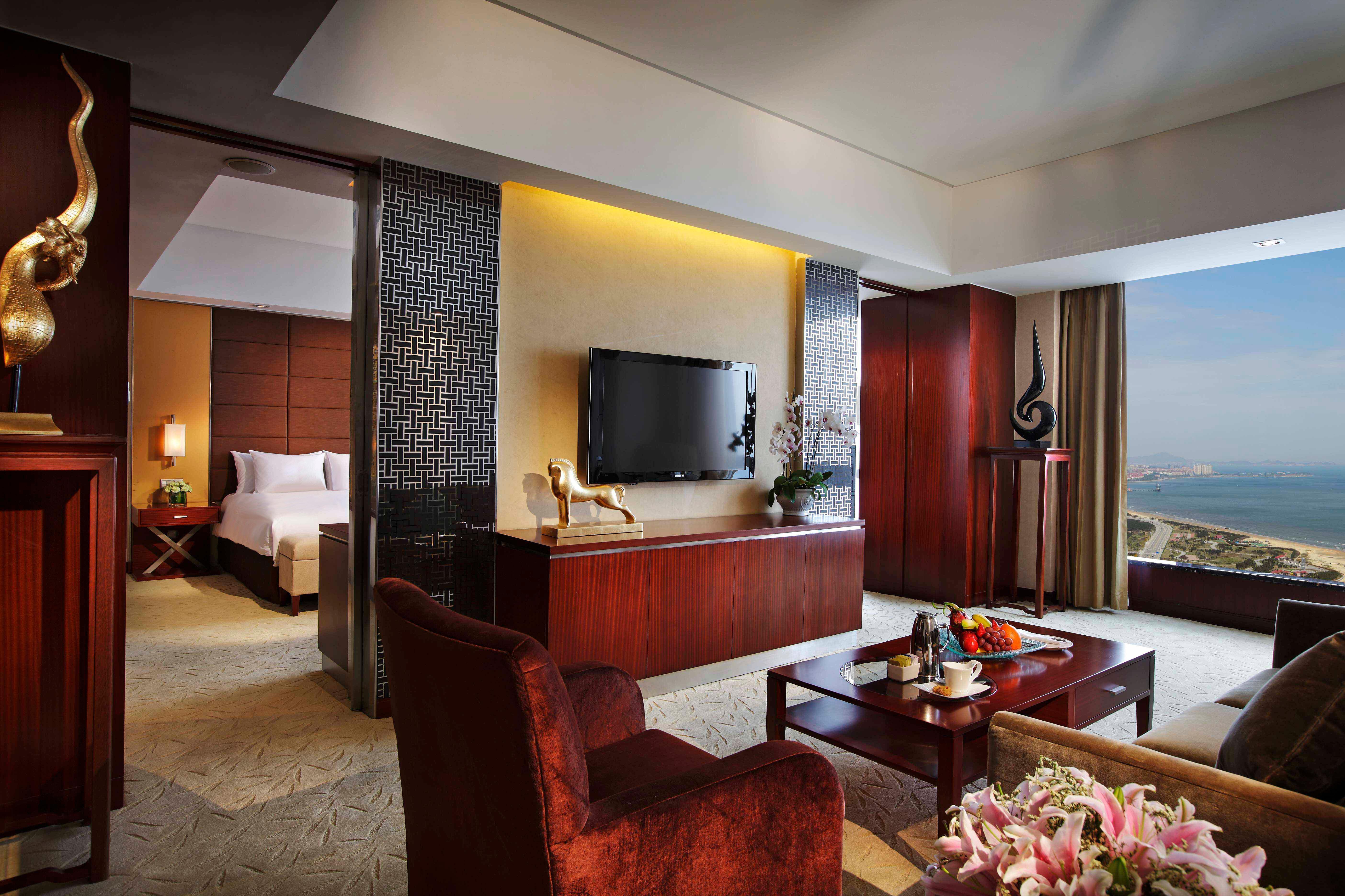 Crowne Plaza Yantai Sea View By Ihg Hotell Eksteriør bilde