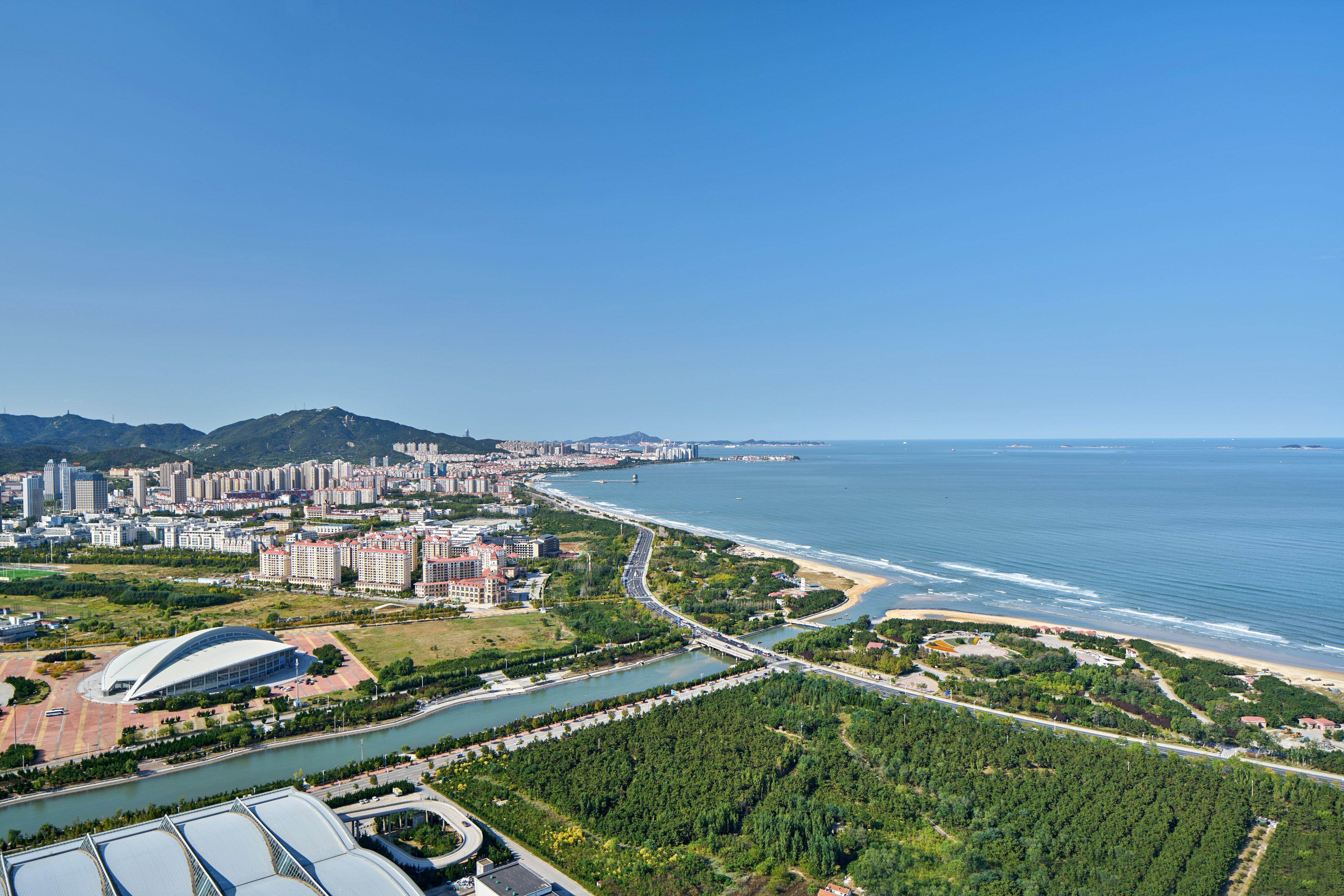 Crowne Plaza Yantai Sea View By Ihg Hotell Eksteriør bilde
